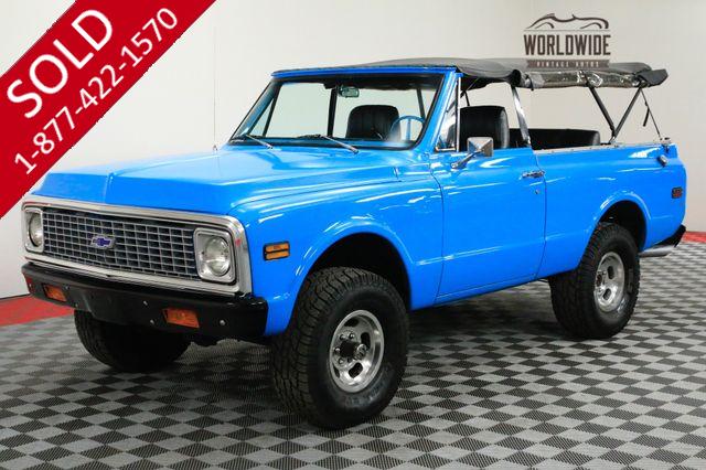 1972 CHEVROLET BLAZER RESTORED 2K MILES 4X4 AUTO CONVERTIBLE