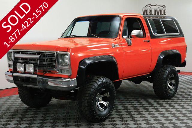 1979 CHEVROLET BLAZER RESTORED CUSTOM SHOW 4X4 CONVERTIBLE