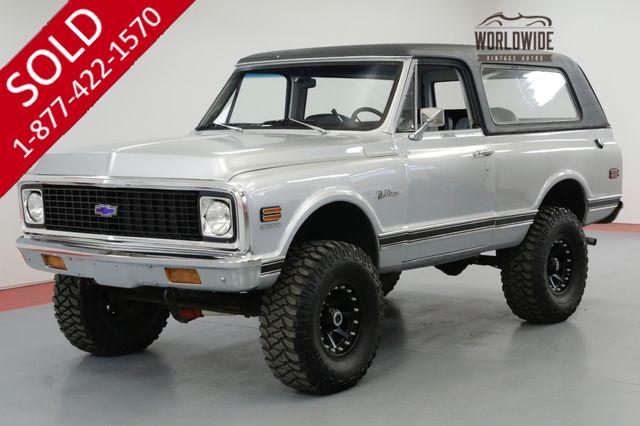 1972 CHEVROLET BLAZER CST. RESTORED. CONVERTIBLE. 4X4  V8 PS PB