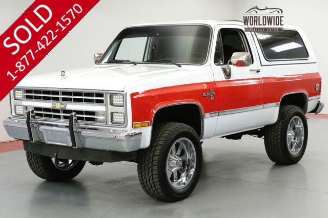 1985 CHEVROLET BLAZER RESTORED. LS FUEL INJECTED MOTOR! AC! 4x4!