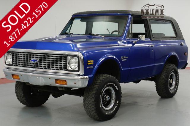 1972 CHEVROLET BLAZER 400V8 AUTOMATIC TRANSMISSION CST 4X4 DIGITAL