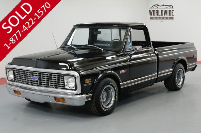 1972 CHEVROLET C10 SUPER CHEYENNE. RESTORED. AC. 700R4