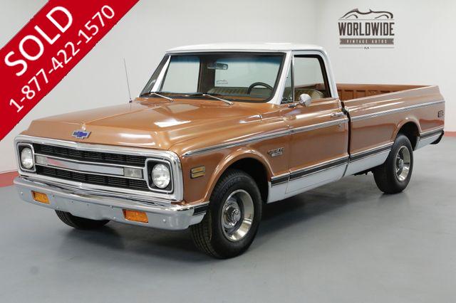 1970 CHEVROLET C10 400CI V8 4-SPEED NEW PAINT A/C CST PACKAGE