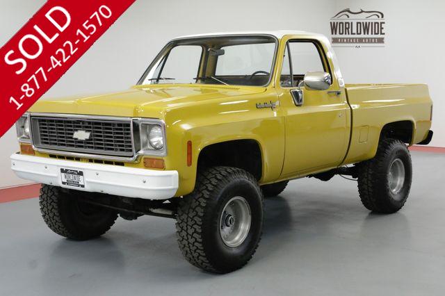 1973 CHEVROLET C10 CUSTOM DELUXE 454 V8 AUTO 4X4. MUST SEE