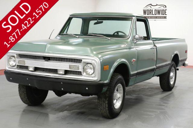 1969 CHEVROLET C10 C20 / K20. 4x4. RARE TRUCK. 3/4 TON 