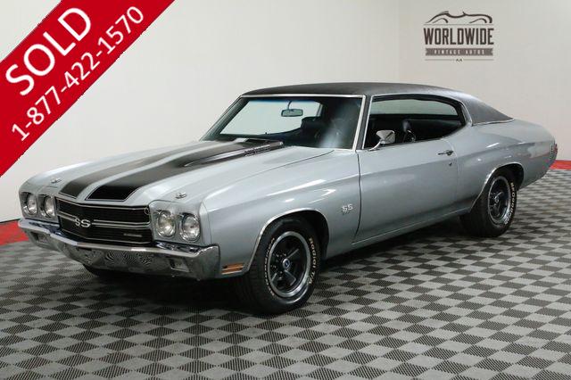 1970 CHEVROLET CHEVELLE SS RESTORED! NOM! 396 BIG BLOCK! 4-SPD. TRUE SS