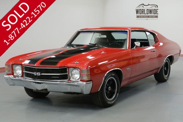 1971 CHEVROLET  CHEVELLE SS. 4 SPEED. DISC BRAKES. PS. MUST SEE 