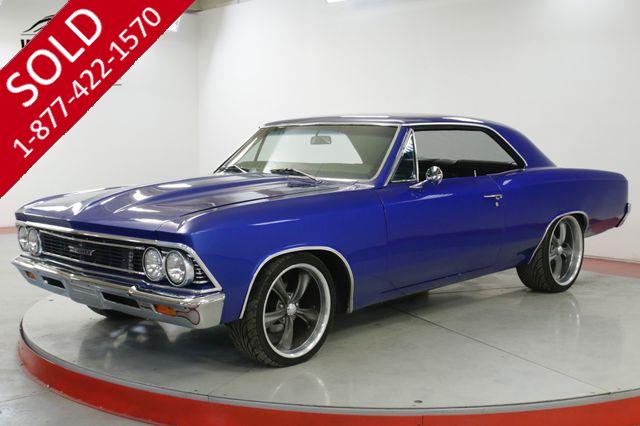 1966 CHEVROLET  CHEVELLE  RESTOMOD PS PB VINTAGE AC CUSTOM WHEELS 