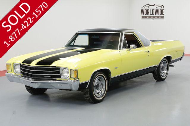 1972 CHEVROLET EL CAMINO RESTORED V8 AC CAR SHOW OR GO