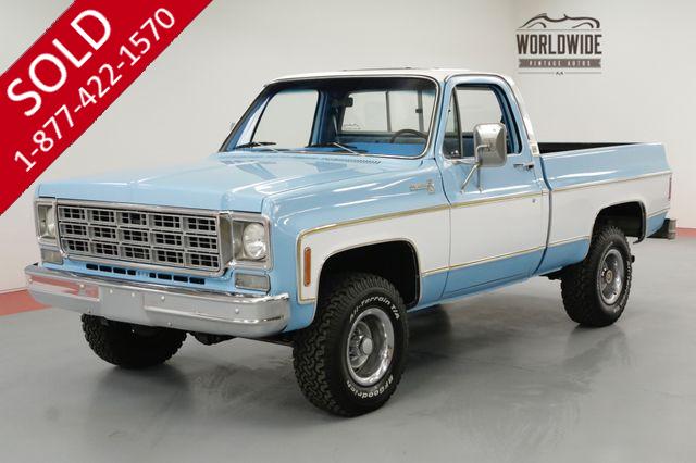 1977 CHEVROLET K10 SCOTTSDALE SHORT BED 4X4 FULL RESTORATION