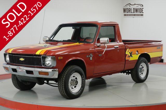 1979 CHEVROLET  LUV MIKADO. ULTRA RARE 4x4. COLLECTOR. MANUAL 