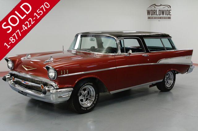 1957 CHEVROLET NOMAD RESTORED, RARE. V8. NOMAD WAGON! MUST SEE! 