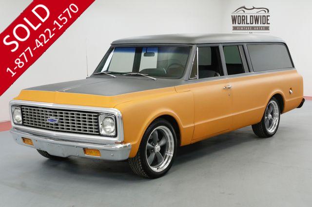 1971 CHEVROLET SUBURBAN RARE 350V8 AUTO PB FRONT DISC CUSTOM WHEELS