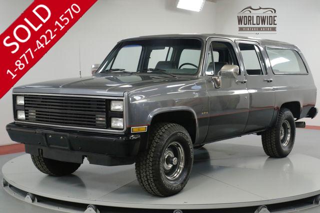 1987 CHEVROLET  SUBURBAN 4x4! EXTENSIVE $45K+ BUILD! SUPERCHARGED. AC (VIP)