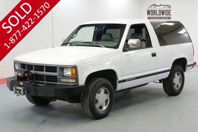 1999 CHEVROLET TAHOE SPORT 48K ORIGINAL MILES CA CAR COLLECTOR