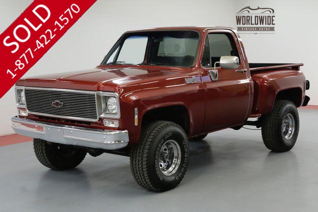 1978 CHEVROLET TRUCK K10 4X4 RESTORED PS PB AC STEPSIDE