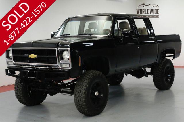 1977 CHEVROLET TRUCK CREW CAB 4x4! HIGH DOLLAR BUILD. 4x4! V8! 