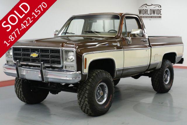 1979 CHEVROLET TRUCK  CHEYENNE 4x4. 69K MILES! COLLECTOR AC V8 