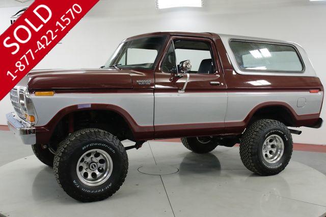 1979 FORD BRONCO  FRAME OFF RESTORED RARE 2ND GENERATION 4x4