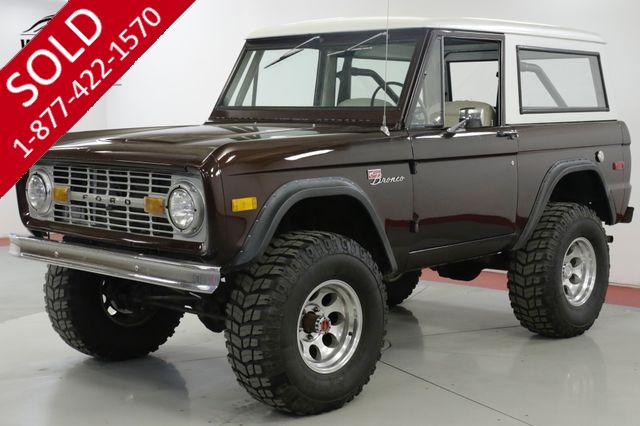 1972 FORD BRONCO DRY TX TRUCK LIFT V8 DISC PS PB HARD TOP