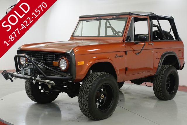 1970 FORD BRONCO RESTORED FUEL INJECTED V8 5 SPEED 