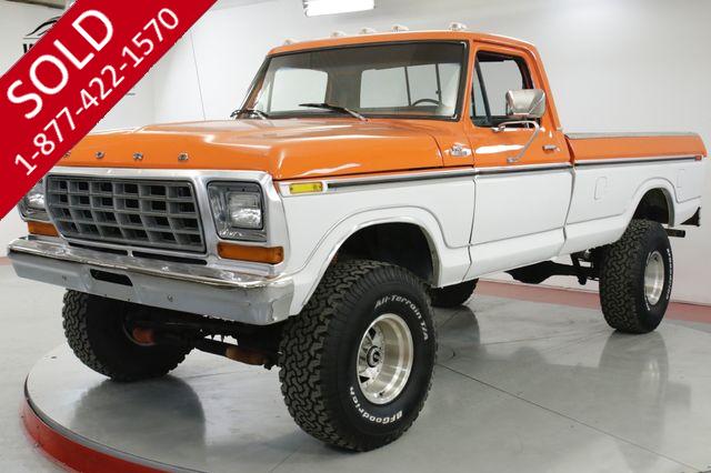 1977 FORD F150 CUSTOM CAB 351 V8 AUTO 4X4 PS PB LIFT KIT