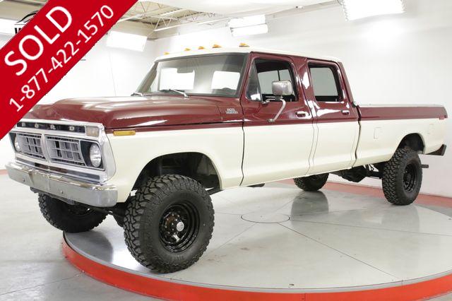 1974 FORD  F250 HIGHBOY 4x4 RARE CREW CAB 390 V8 PS PB