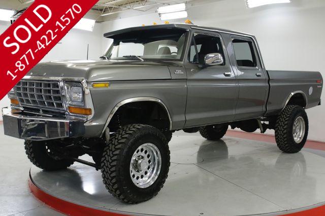 1978 FORD  F350 4 DOOR 460 V8 AUTOMATIC 4X4 LIFTED PS PB