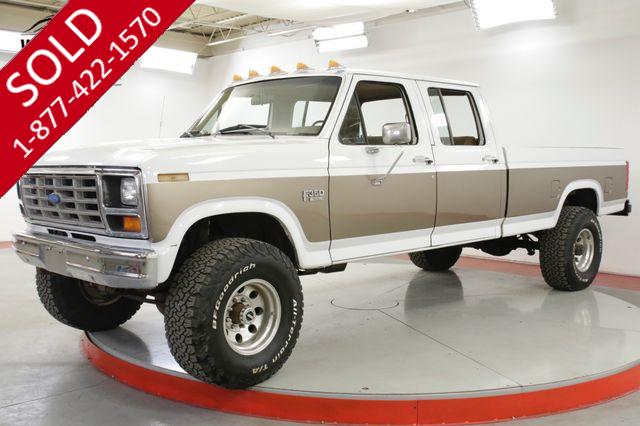 1986 FORD  F350 CREW CAB 4x4 RARE 460 V8 PS PB AZ TRUCK