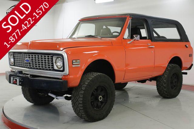 1972 GMC JIMMY V8 PS PB REMOVABLE TOP HUGGER ORANGE BLAZER