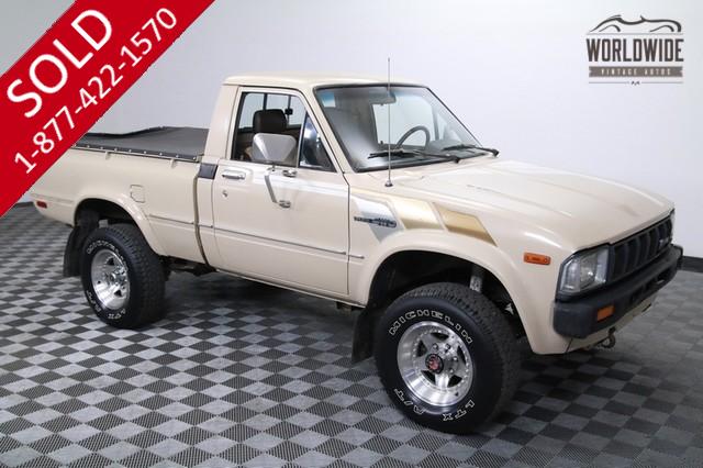 1982 Toyota SR5 Truck Two Owners for Sale